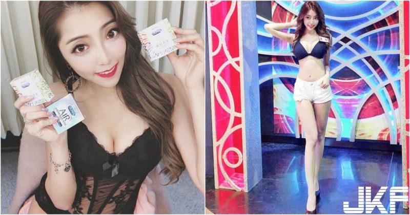 【捕鱼王】記得帶雨衣～美腿正妹「Lola李佳玲」溫馨提醒，情人節也要過得「安全誘人」哦～