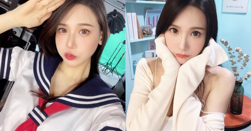 【捕鱼王】正妹「楊羽霏」制服造型萌到翻，「甜甜嘟嘴」魅力無法擋！
