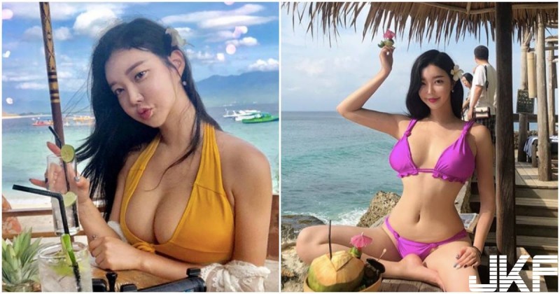 【捕鱼王】讓大奶放風！美乳姐姐「度假曬巨乳」，超雄偉畫面辣翻了！