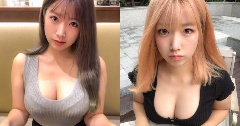 【捕鱼王】核彈級嫩妹「最愛拍胸部特寫照」，巨大乳視角讓粉絲看好看滿！
