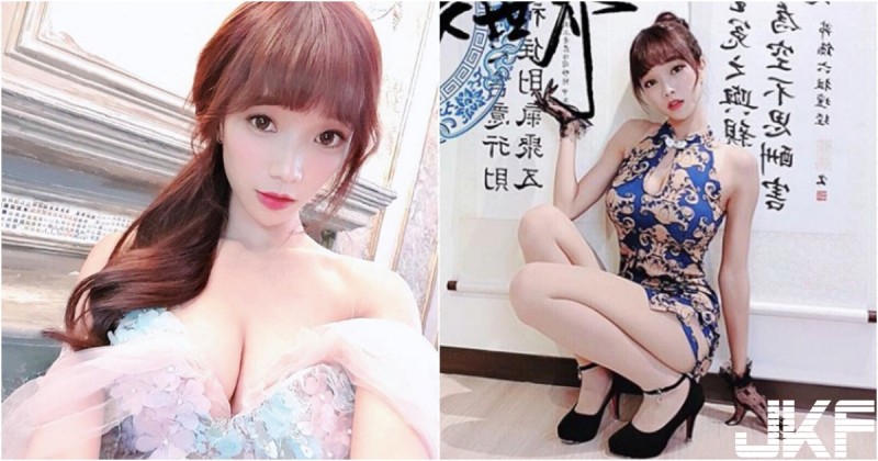 【捕鱼王】會跳舞的直播主94辣～「Kittie喵」超短旗袍大秀美腿，跳到人心癢癢～