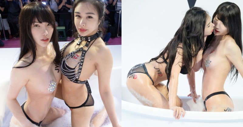 【捕鱼王】打奶泡囉！工口女神「搓奶互頂」慾望爆炸，「激情泡泡浴」大尺上映中！