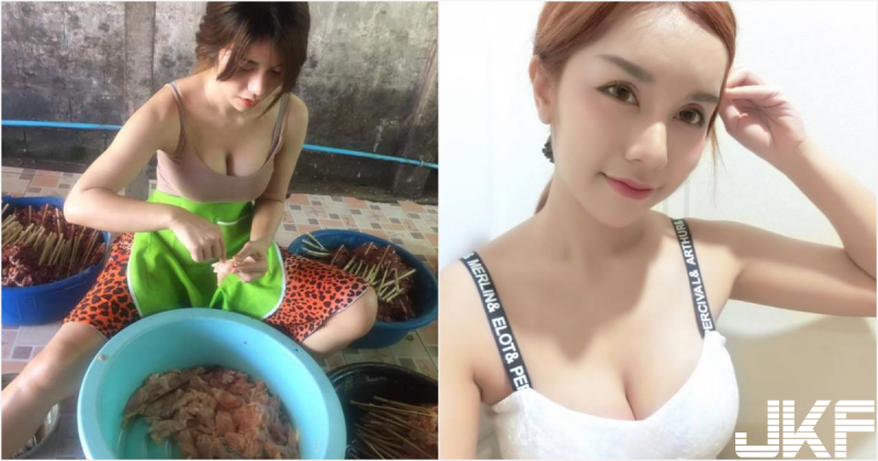【捕鱼王】泰國妹子下廚巨乳震動  超兇身材快要噴鼻血了！