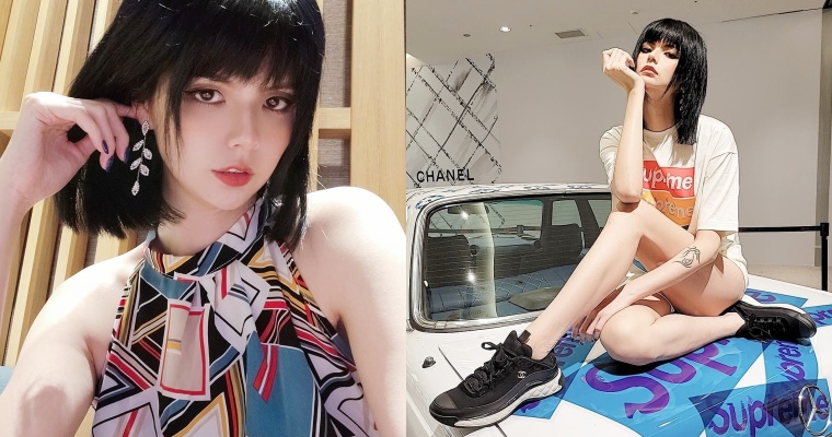 【捕鱼王】179 cm 辣模「陳婷」身穿「爆紅藝術家品牌」潮衣！逆天長腿迷倒網友