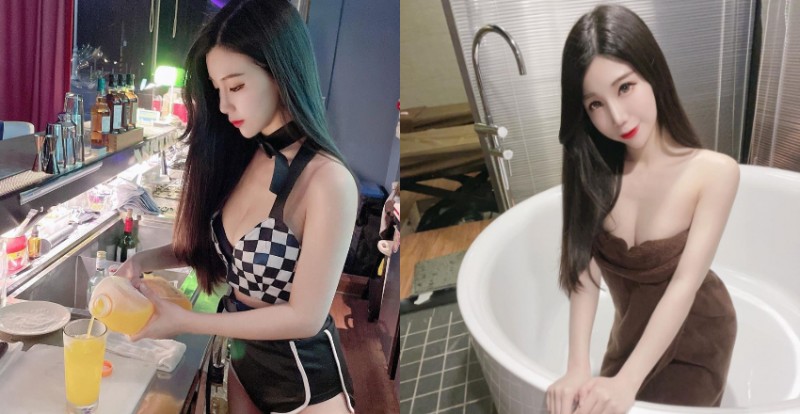 【捕鱼王】性感Bartender「Miyo米優」火辣爆乳特調　讓人還沒喝就先醉倒