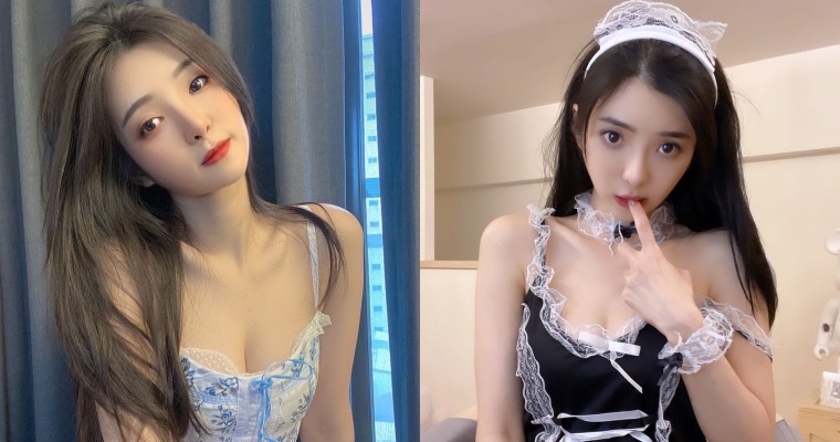 【捕鱼王】台灣正妹演員「安于晴」化身俏女僕！甜問網友：你願意被我服務嗎？