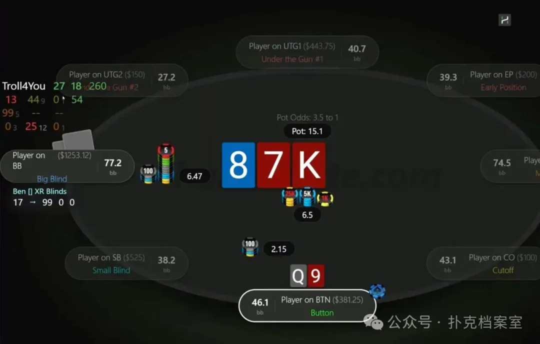 【EV扑克】被疯狂check-raise折磨?WSOP线上主赛冠军:别怂,用3-bet反杀他