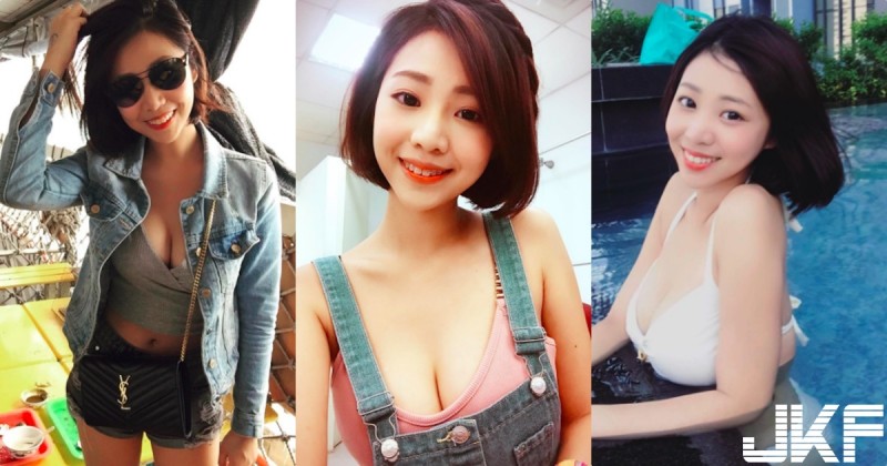 【捕鱼王】「隱乳系小隻馬」生活照氣質甜美，沒想到「胸前乳浪」火辣辣完全被比基尼出賣了…