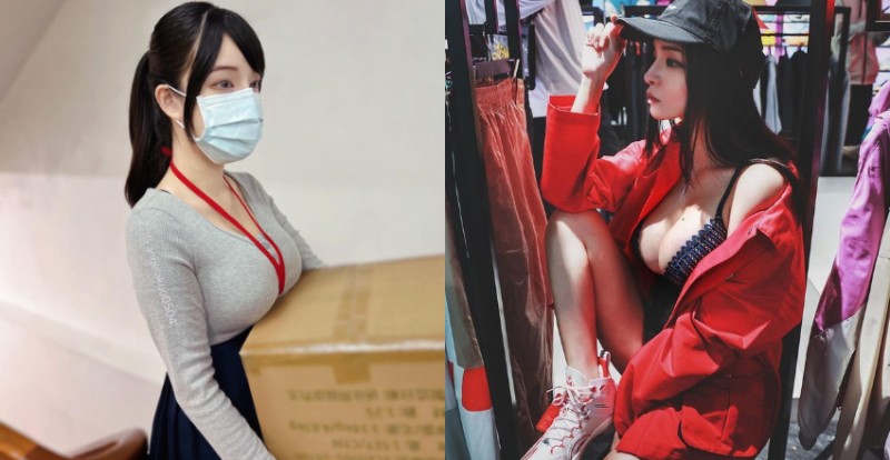 【捕鱼王】好有重量！巨乳同事搬貨「卡住胸部」　網友：我樂意幫忙扶