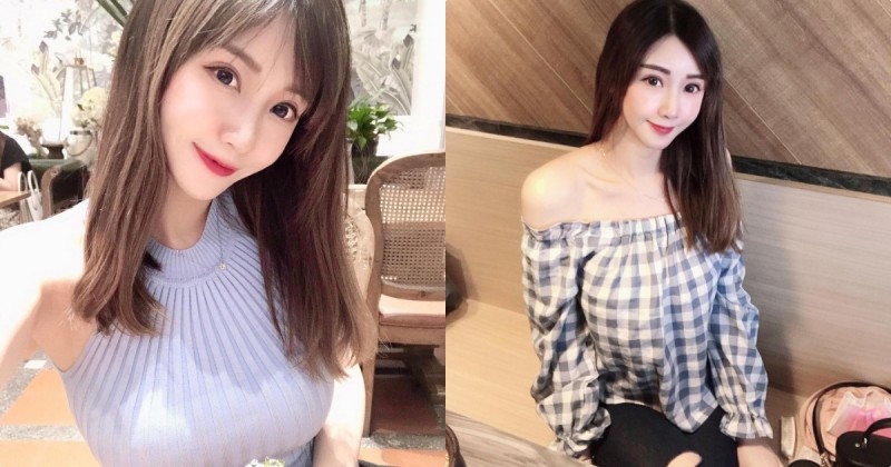 【捕鱼王】正妹「熊熊」削肩毛衣好凸顯兇兇曲線， 台南喝下午茶讓人想衝一波！