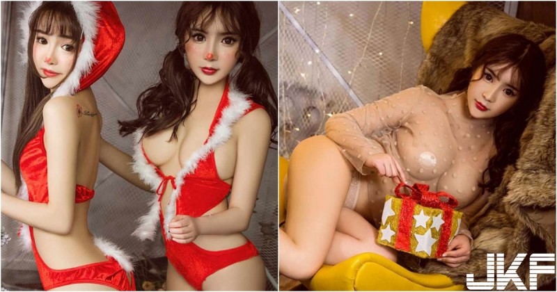 【捕鱼王】姊妹丼來一發？強國辣模雙拼太惹火，性感小麋鹿「巨乳＋美腿」一次到位！