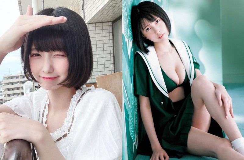 【捕鱼王】地下偶像最強美少女「月埜ヒスイ」辣曬渾圓北半球　豐滿上圍彷彿隨時要乳爆上衣